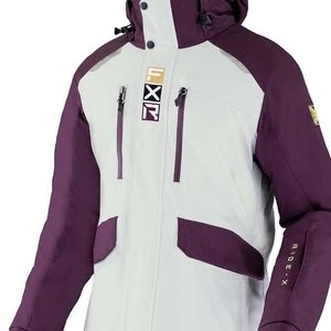 FXR Women's Ski & Snow Jacket - Purple and Bone